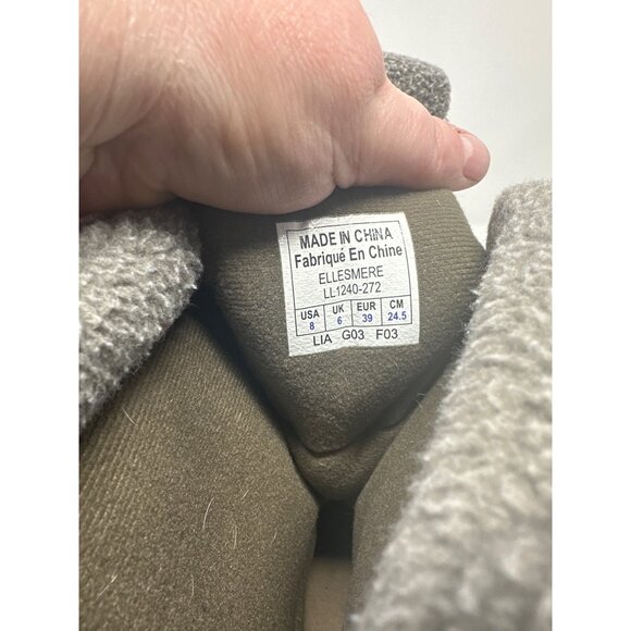 Sorel Ellesmere Winter Boots With Rubber Soles & Faux Fur Trim Womens Size 8 - Picture 12 of 16